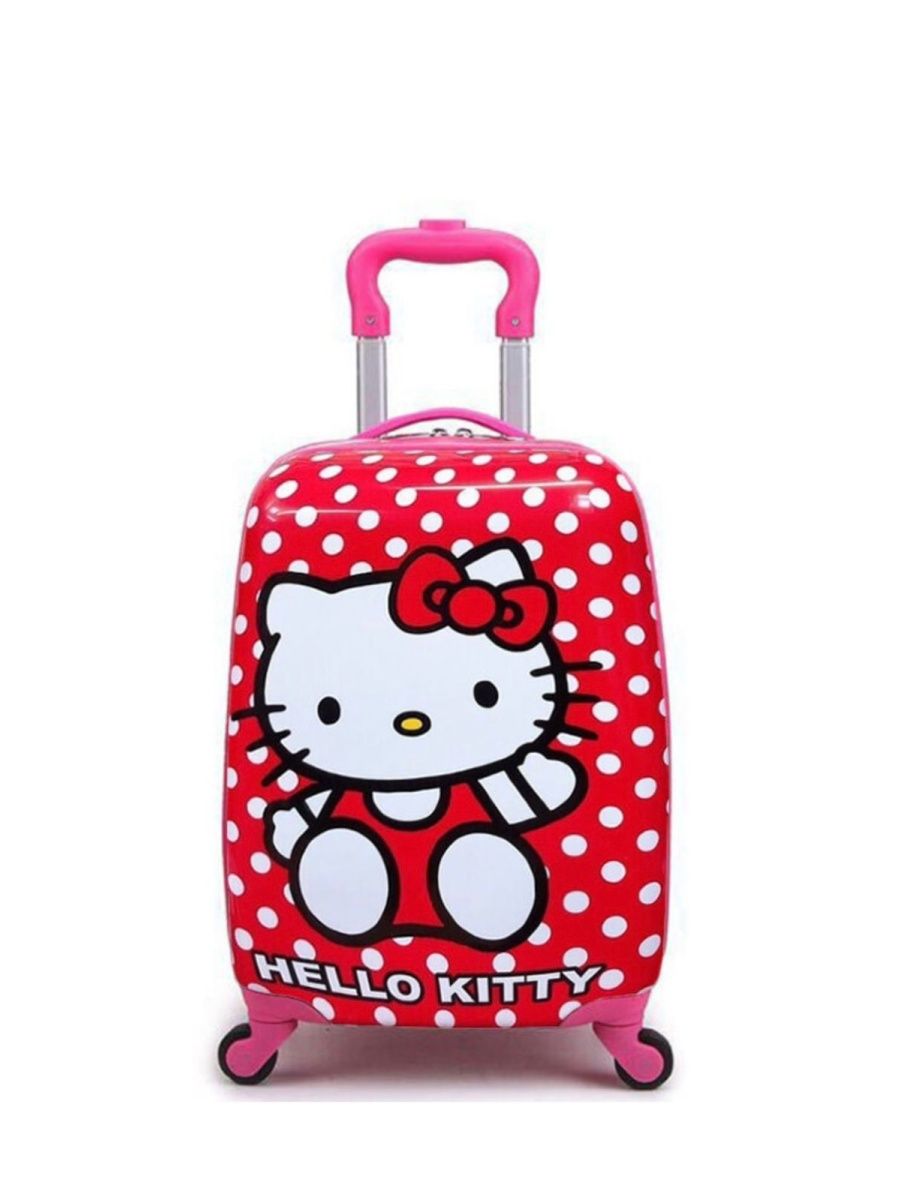 Чемодан hello kitty. Чемодан Хелло Китти. Чемодан с Хеллоу Китти. Детский чемодан Хелло Китти. Чемодан на колесах Хеллоу Китти.