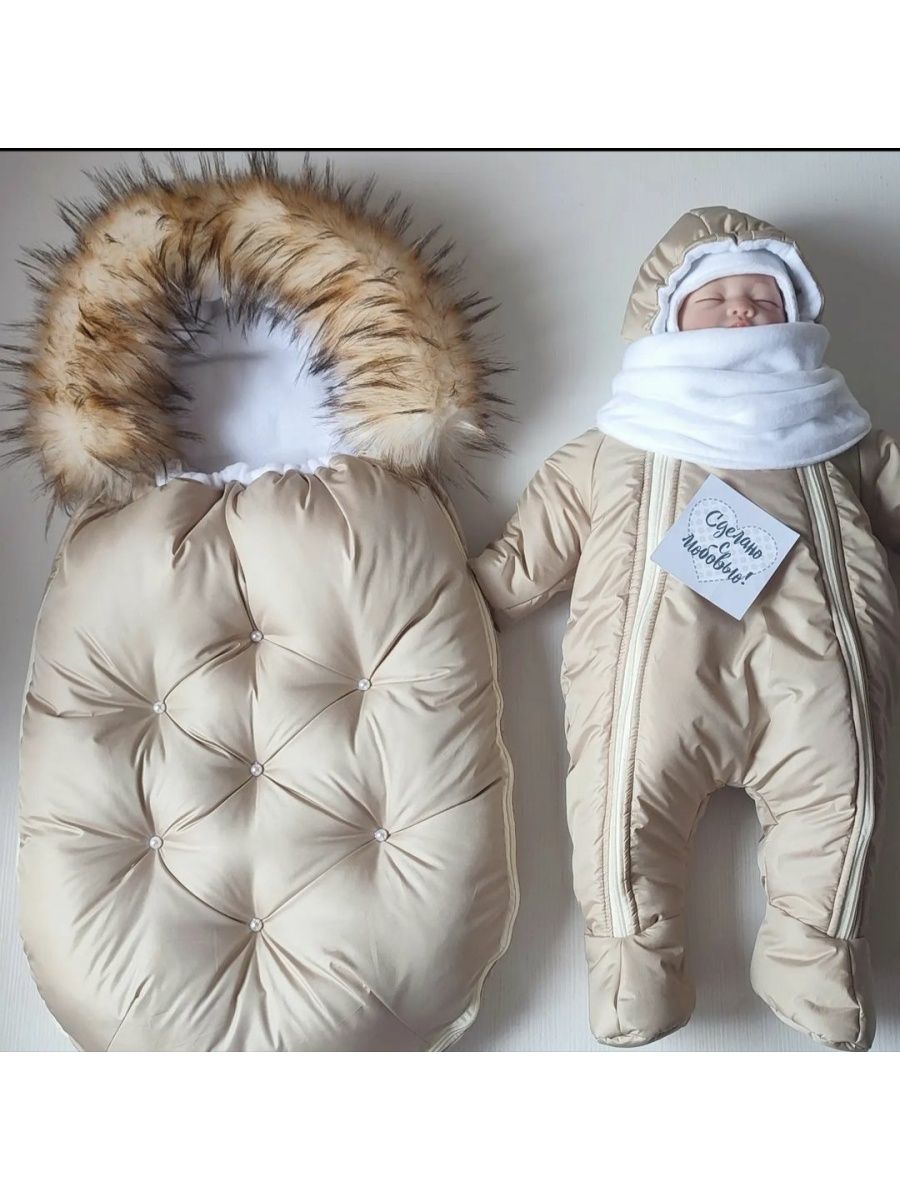 коконы зимние для новорожденных фото