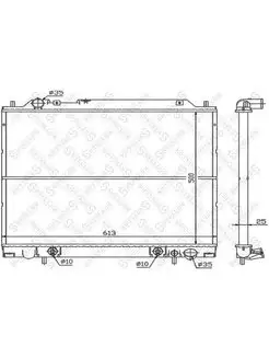 Радиатор АКПП Mitsubishi Space Gear 2.0 2.4 2.5TD 95