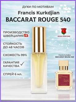 Baccarat Rouge 540 масляные духи Баккара стойкие