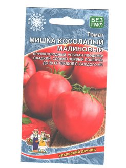 Томат мишка косолапый малиновый