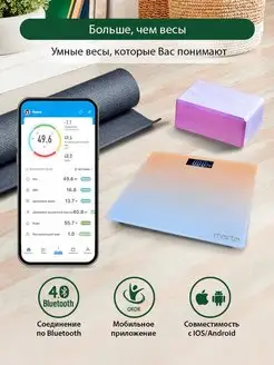 Умные весы диагностические Bluetooth 25х21