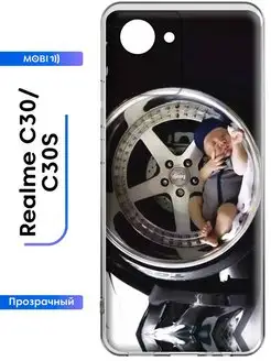 Прозрачная накладка Realme C30 Realme C30s