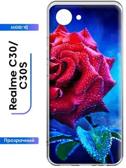 Прозрачный чехол-накладка Realme C30 Realme C30s