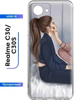 Красивая накладка на Realme C30 Realme C30s