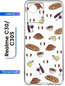 Прозрачный чехол на Realme C30 Realme C30s