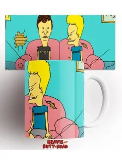 Кружка мультсериал Бивис и Батхед Beavis and Butt-head