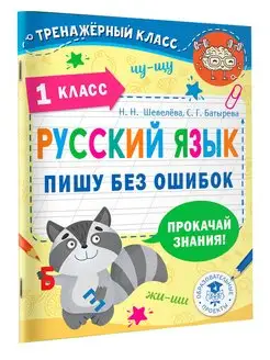 Русский язык. Пишу без ошибок. 1 класс