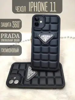 Чехол на Айфон iPhone 11 силиконовый Prada