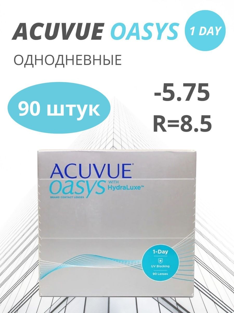 Линзы однодневные acuvue oasys