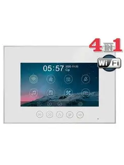 Монитор видеодомофона Marilyn HD Wi-Fi s VZ, 7" белый