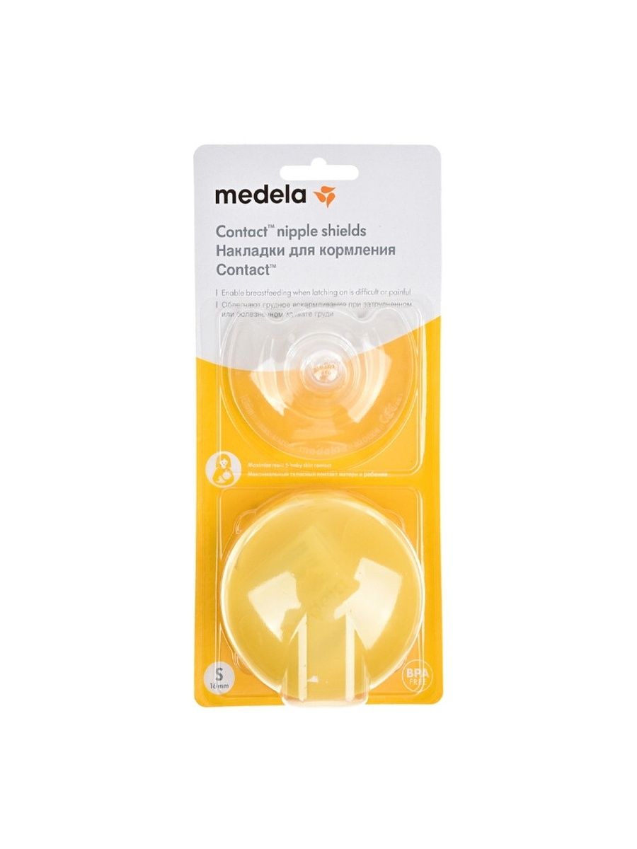 Medela contact накладки на грудь силиконовые фото 2