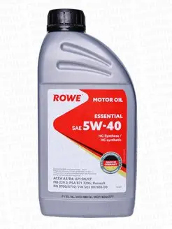 ESSENTIAL SAE 5W-40 1л