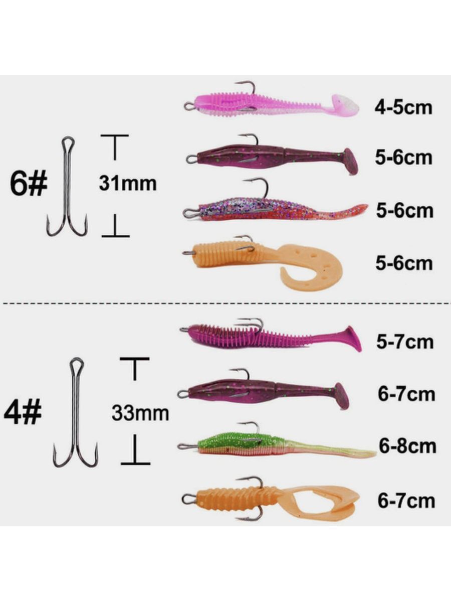 Какие крючки нужны. Крючки для силиконовых приманок. Двойные крючки для силиконовых приманок. Размеры крючков для силиконовых приманок. Силикон на двойной крючок.