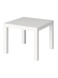 LIKE журнальный стол 55х55 см (аналог IKEA) белый