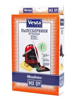 MX 09 Мешки для пылесоса Moulinex Power Clean - 5 шт