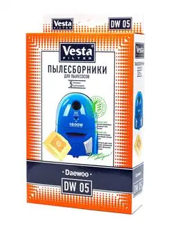 DW 05 Мешки для пылесоса Daewoo - 5 шт