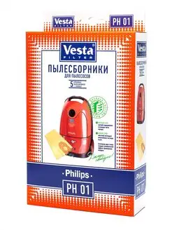 PH 01 Мешки для пылесоса Philips Vision - 5 шт