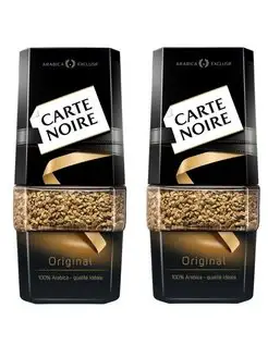 Кофе растворимый Carte Noire Original 2 шт. по 190 гр Carte Noire 136478450 купить за 1 620 ₽ в интернет-магазине Wildberries