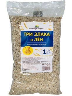 Каша из трех злаков со льном житница здоровья