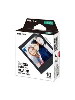 Картридж instax SQUARE Black Frame, 10 снимков