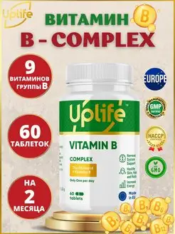 B-Complex, Витамины группы B, 60 таблеток