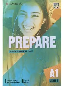 Prepare 1 Student's Book with Ebook (А1) (ОРИГИНАЛ!)