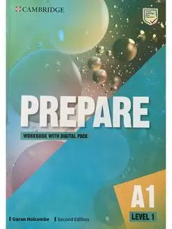 Prepare 1 Workbook with Digital Pack (Оригинал!)