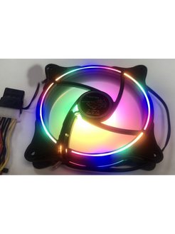 Вентилятор с RGB подсветкой 120mm корпусный пк компьютера 137550379 купить за 294 ₽ в интернет-магазине Wildberries
