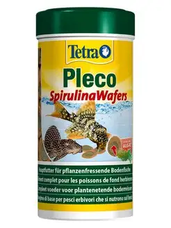 Pleco Spirulina Wafers корм для сомов чипсы 250 мл