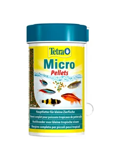 Micro Pellets корм для мелких видов рыб - 100 мл