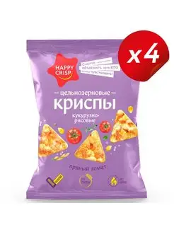 Чипсы (криспы) цельнозерновые Пряный томат 4 шт по 50г