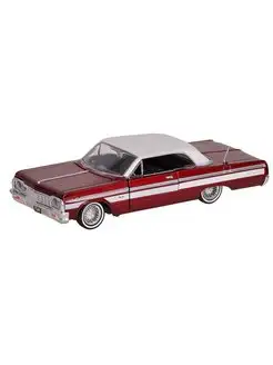 Игрушка детская машинка металлическая Chevrolet Impala 1964