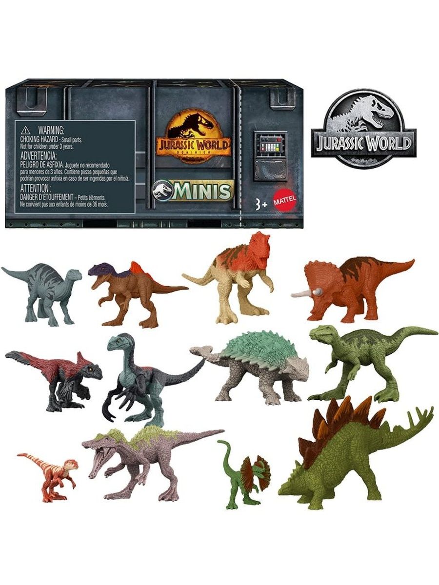 игрушка jurassic world мини динозавры фото 34