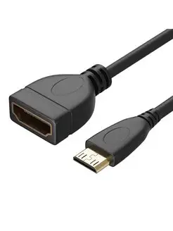 Адаптер переходник mini HDMI - HDMI кабель, 1 м