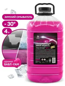 Жидкость стеклоомывающая зимняя -30 AntiFrost 4л