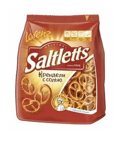 Крендельки Saltletts с солью 150 г