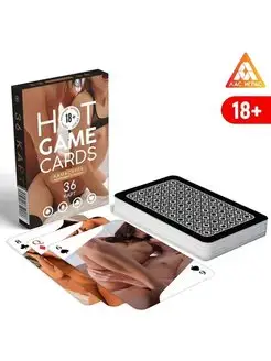 ИГРАЛЬНЫЕ КАРТЫ HOT GAME CARDS НУАР, 36 карт, 18+