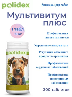 Multivitum plus (Мультивитум плюс) витамины для собак