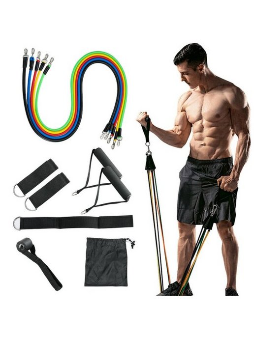 Комплект фитнес резинок Fitness Sport Resistance Bands