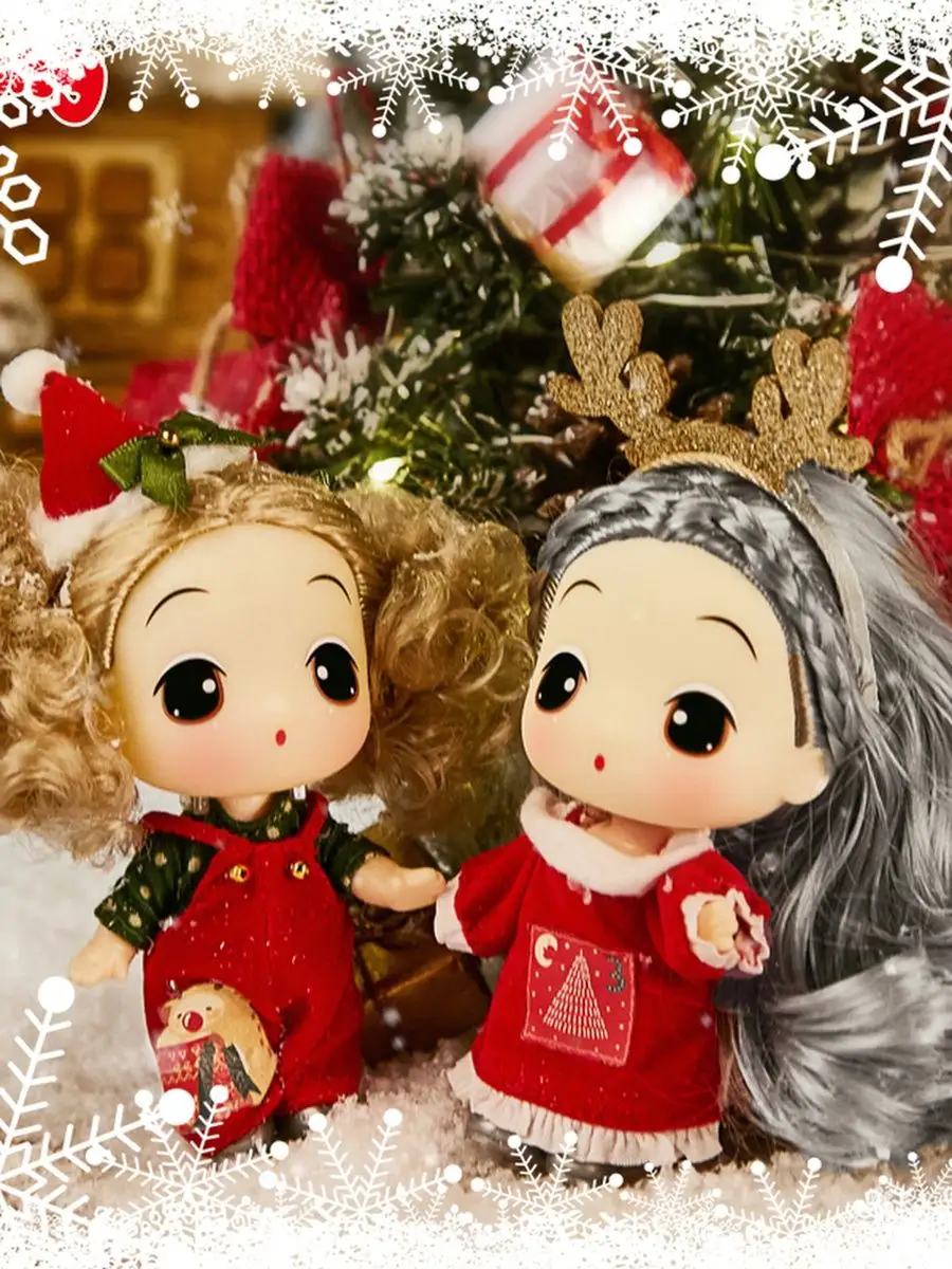 Новогодние куклы под елку, Деды Морозы и Снегурочки