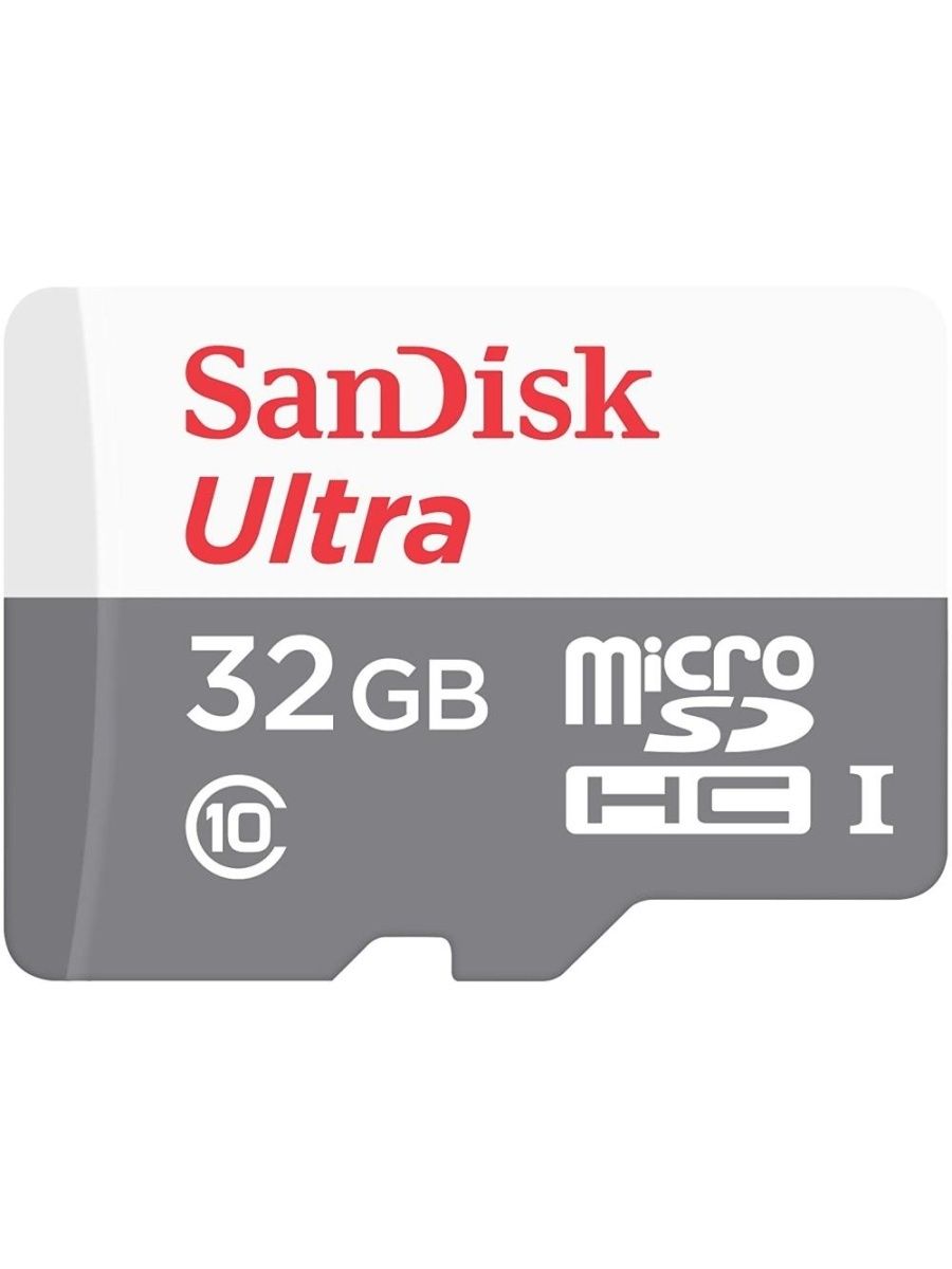 Карта памяти sandisk ultra 32 гб sdsqunr 032g gn3mn