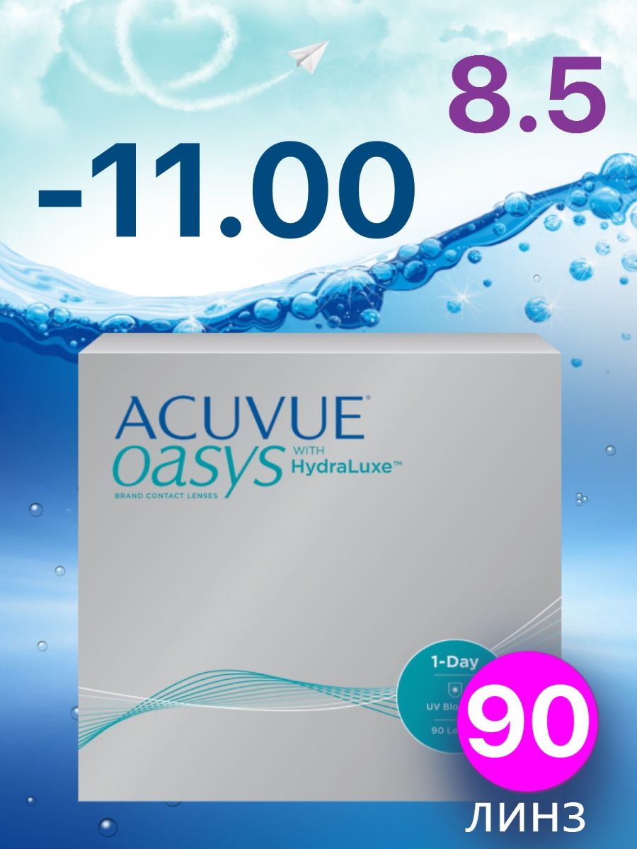 Линзы acuvue oasys 1 day 90