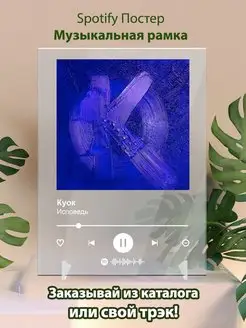 Spotify постер куок плакат Cпотифай постер