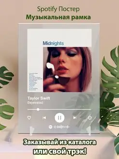 Spotify постер Taylor Swift плакат Cпотифай постер