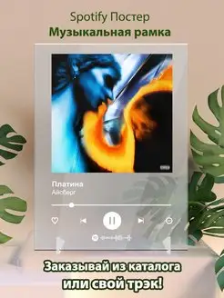 Spotify постер Платина плакат Cпотифай постер