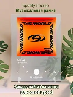 Spotify постер ATEEZ плакат Cпотифай постер