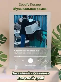 Spotify постер Автостопом по фазе сна плакат Cпотифай постер