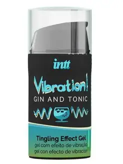 Жидкий вибратор Vibration! Gin Tonic со вкусом джин-тоника