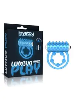 Светящееся в темноте виброкольцо Lumino Play Vibrating Penis